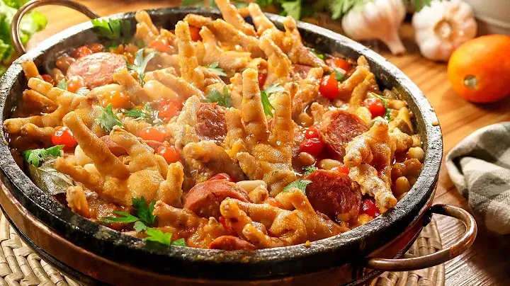 Pé de Frango com Feijão Branco: Receita Saborosa e Cheia de Colágeno para o Dia a Dia