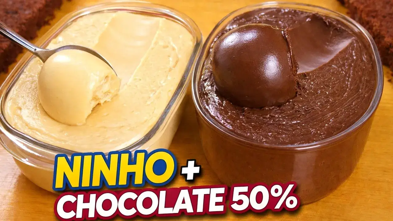Recheios de Leite Ninho e Chocolate para Bolos e Ovos de Páscoa Veja
