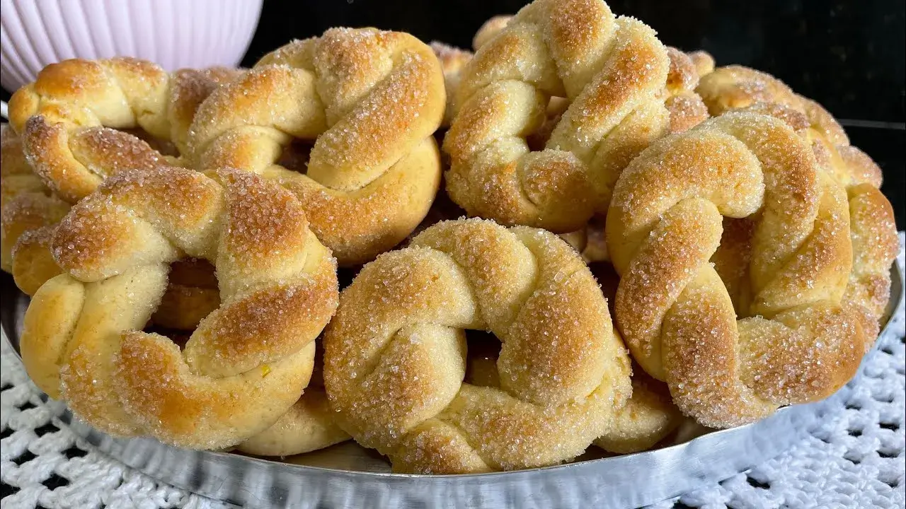 Rosquinha de Limão Crocante e Fácil para Fazer em Casa