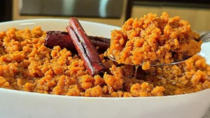 Ambrosia Caseira com Calda Dourada Fácil de Fazer