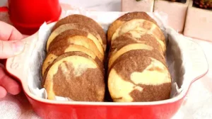 Biscoito Amanteigado Mesclado: Receita Fácil, Crocante e Perfeita para o Café