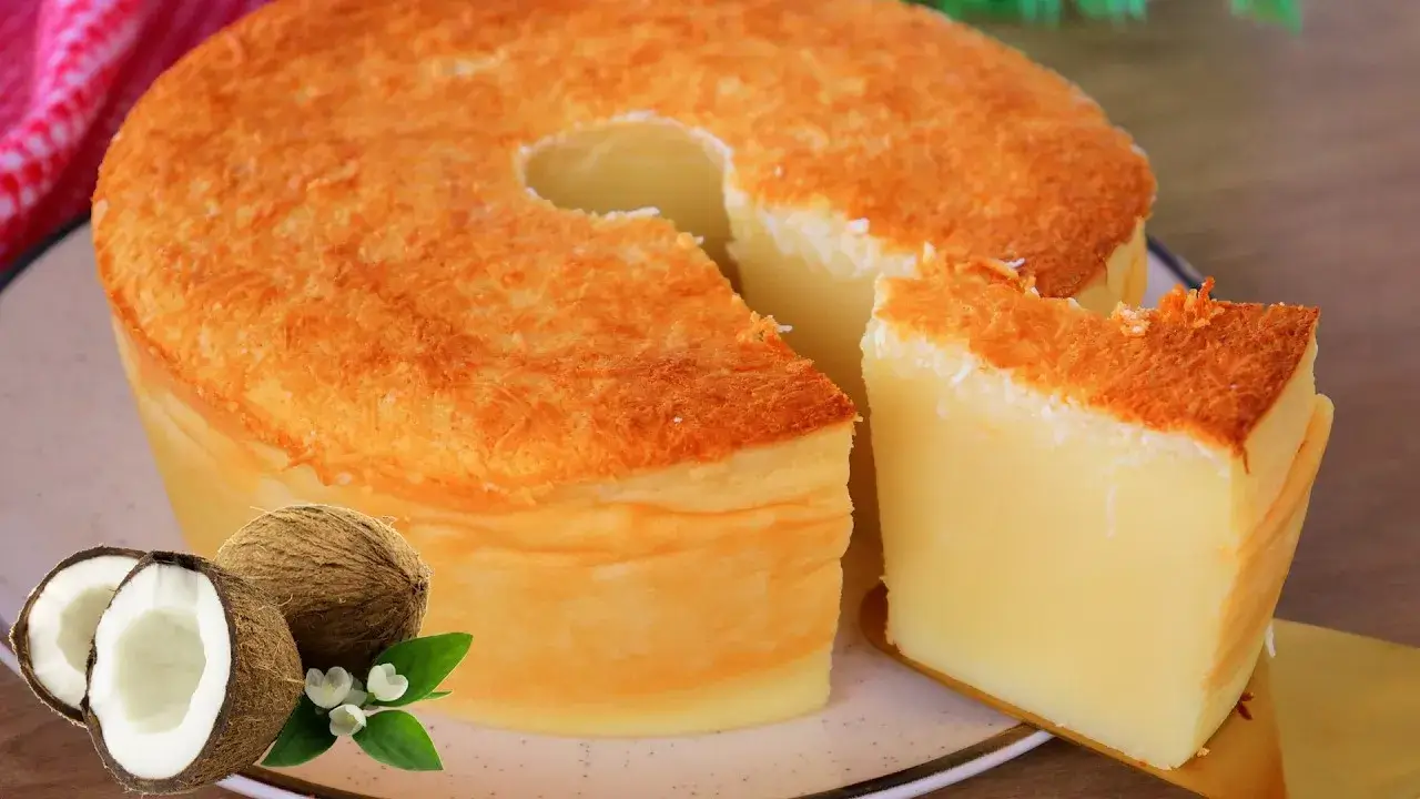 Bolo Baeta de Coco no Liquidificador: Cremoso e Fácil para o Café