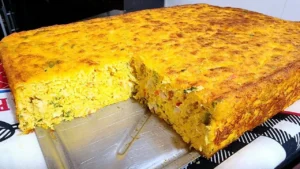 Bolo Salgado de Milho com Frango: Receita Fofinha e Cheia de Sabor para o Lanche