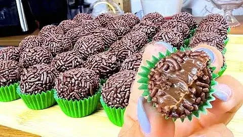 Brigadeiro com Leite Condensado Caseiro Cremoso para Enrolar