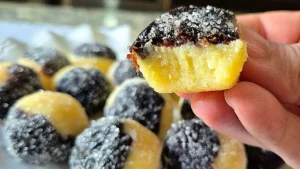 Olho de Sogra Caseiro com Coco e Ameixa: Docinho Fácil para Festa