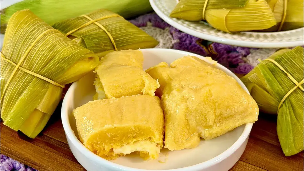 Pamonha com Queijo Cremosa e Caseira que Vale Fazer Hoje