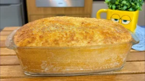 Pão Caseiro Sem Sovar Fácil no Liquidificador para Café da Manhã Perfeito
