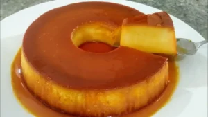 Pudim Sem Furinhos Feito à Mão com Calda Caseira