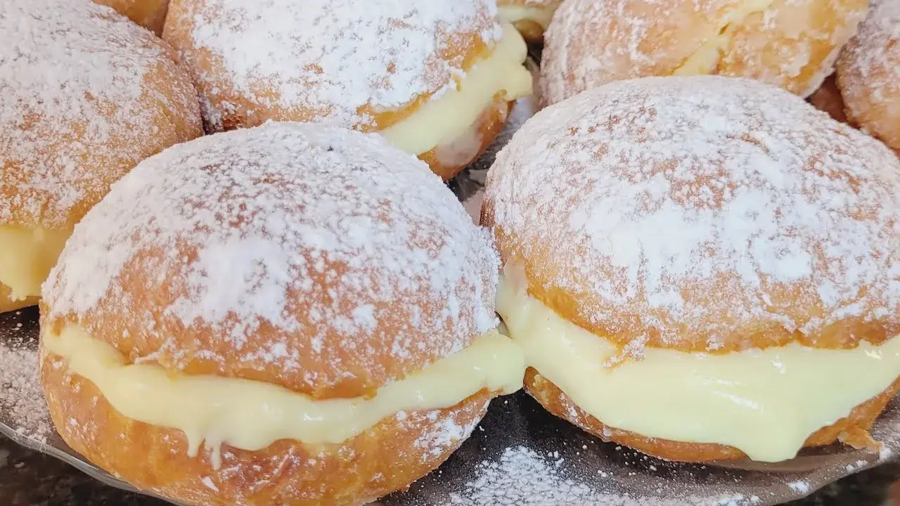 Sonho Caseiro Fofinho com Creme de Confeitar para Fazer em Casa