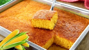Bolo de Milho Verde Fofinho Feito no Liquidificador para o Café da Tarde