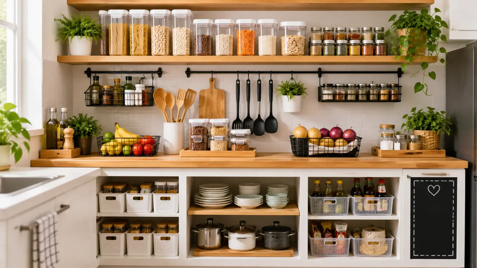 Como Deixar a Cozinha Mais Organizada Sem Gastar Muito e Ganhar Mais Espaço