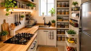 Como Deixar a Cozinha Pequena Mais Organizada Sem Gastar Muito e Aproveitar Cada Espaço