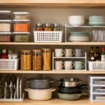 Como Organizar os Armários da Cozinha e Ganhar Mais Espaço Sem Reforma