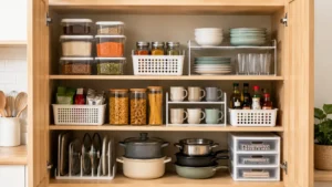 Como Organizar os Armários da Cozinha e Ganhar Mais Espaço Sem Reforma
