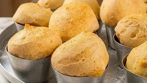 Pão de Queijo de Padaria no Liquidificador: Cresce Muito e Fica Leve e Saboroso