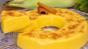 O pudim de milho é uma sobremesa perfeita para quem gosta do sabor marcante do...