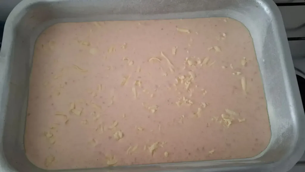 Massa do biscoito pronta